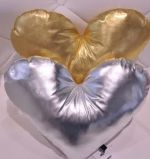 Poduszka Cushion Heart złota 3